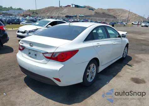 2014 Hyundai Sonata Gls из США, поврежденный, VIN 5NPEB4AC5EH882390